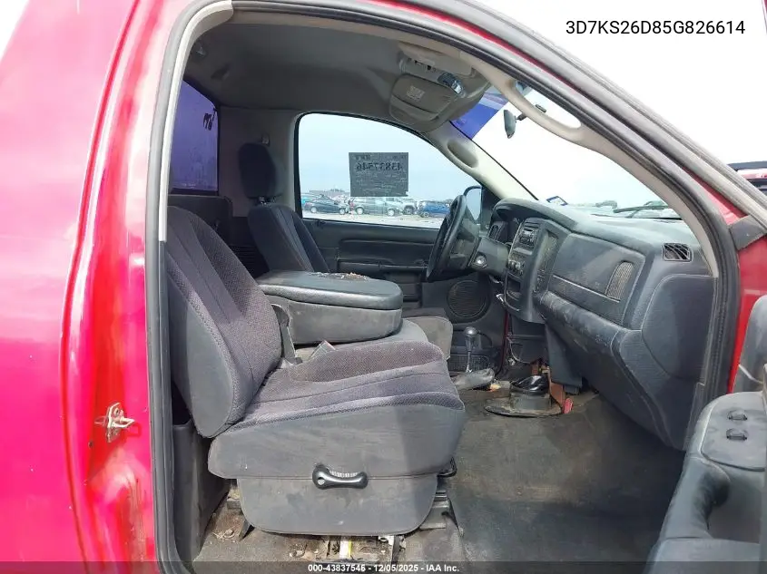3D7KS26D85G826614 2005 Dodge Ram 2500 Slt/Laramie