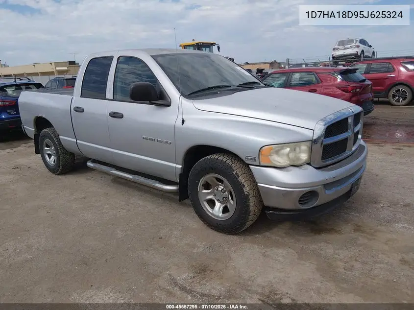 2005 Dodge Ram 1500 Slt/Laramie VIN: 1D7HA18D95J625324 Lot: 45557295