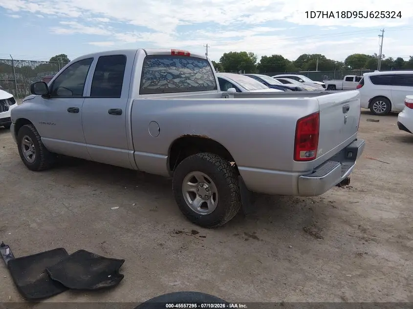 2005 Dodge Ram 1500 Slt/Laramie VIN: 1D7HA18D95J625324 Lot: 45557295