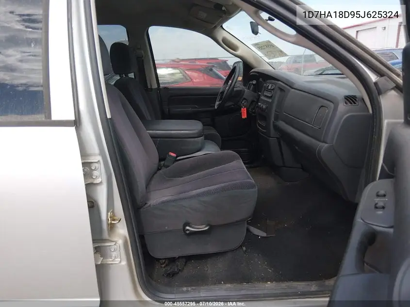 2005 Dodge Ram 1500 Slt/Laramie VIN: 1D7HA18D95J625324 Lot: 45557295