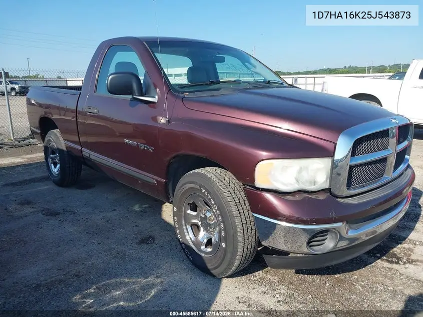2005 Dodge Ram 1500 St VIN: 1D7HA16K25J543873 Lot: 45585617
