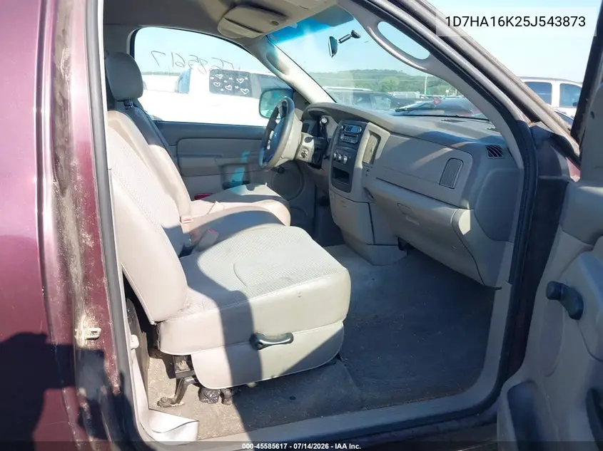 2005 Dodge Ram 1500 St VIN: 1D7HA16K25J543873 Lot: 45585617