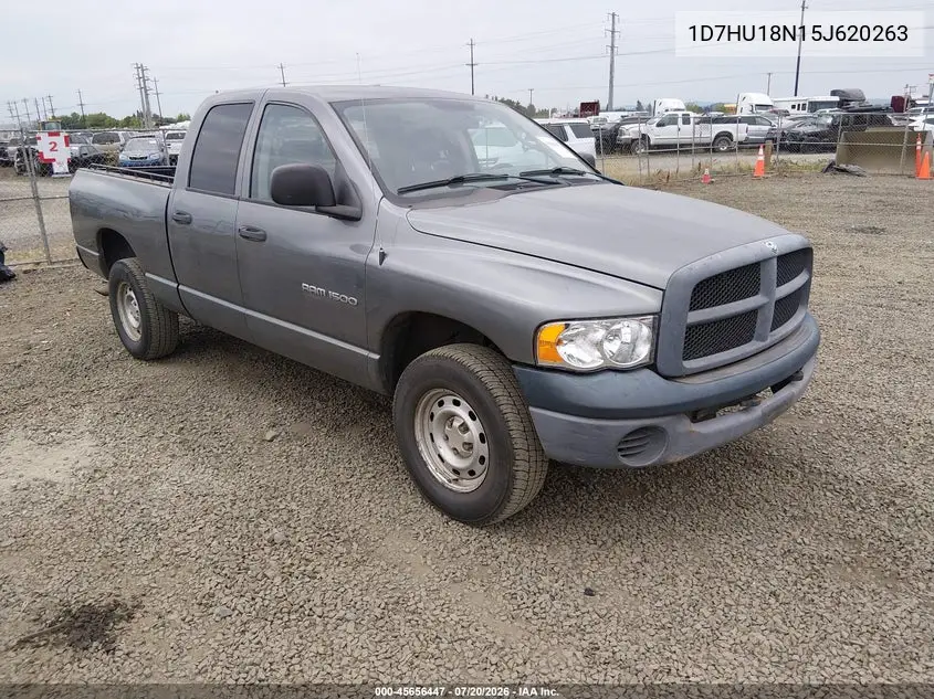 2005 Dodge Ram 1500 St VIN: 1D7HU18N15J620263 Lot: 45656447
