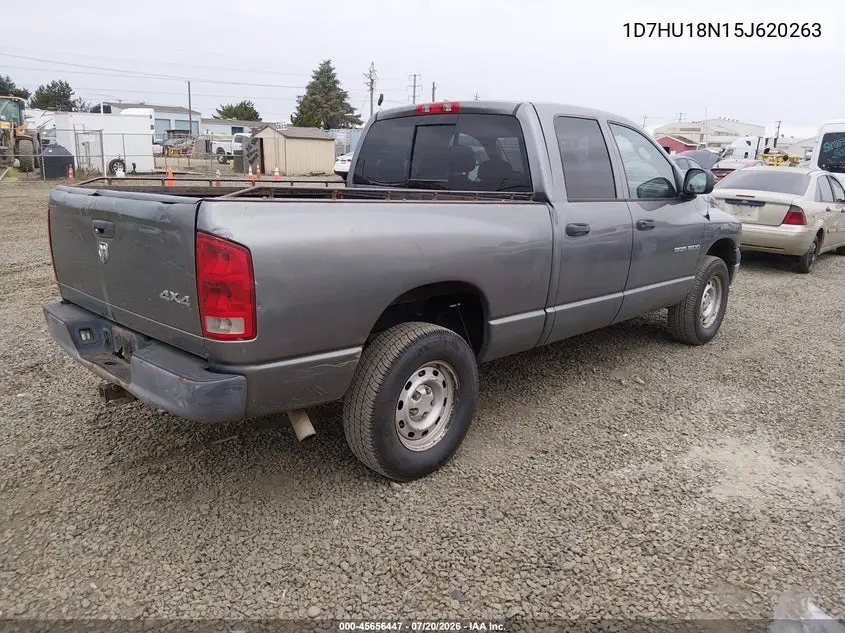 2005 Dodge Ram 1500 St VIN: 1D7HU18N15J620263 Lot: 45656447