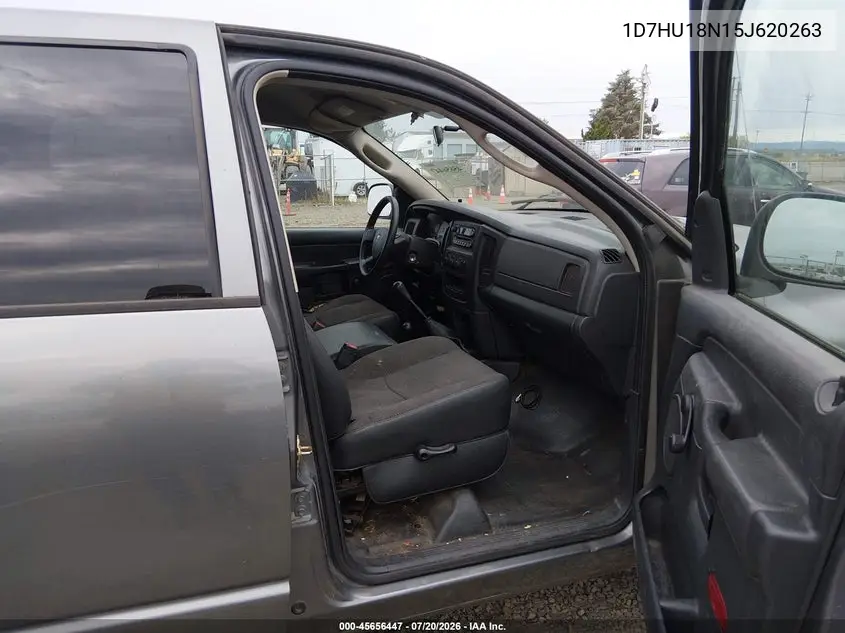 2005 Dodge Ram 1500 St VIN: 1D7HU18N15J620263 Lot: 45656447