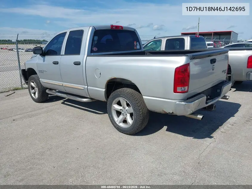 2006 Dodge Ram 1500 Slt/Trx4 Off Road/Sport VIN: 1D7HU18N46J142695 Lot: 45460755