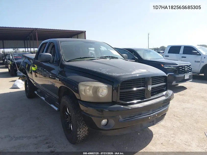 2006 Dodge Ram 1500 Slt VIN: 1D7HA18256S685305 Lot: 45682125