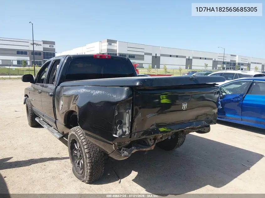 2006 Dodge Ram 1500 Slt VIN: 1D7HA18256S685305 Lot: 45682125