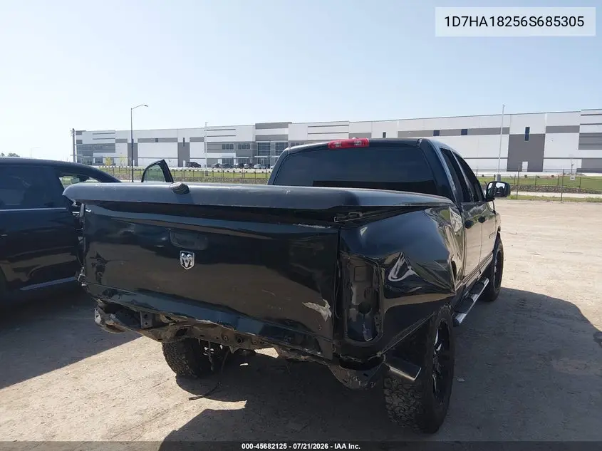 2006 Dodge Ram 1500 Slt VIN: 1D7HA18256S685305 Lot: 45682125