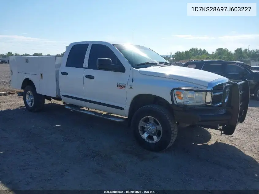 1D7KS28A97J603227 2007 Dodge Ram 2500 Slt/Sport
