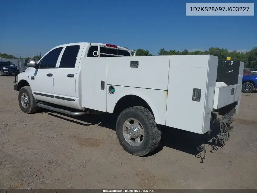 1D7KS28A97J603227 2007 Dodge Ram 2500 Slt/Sport