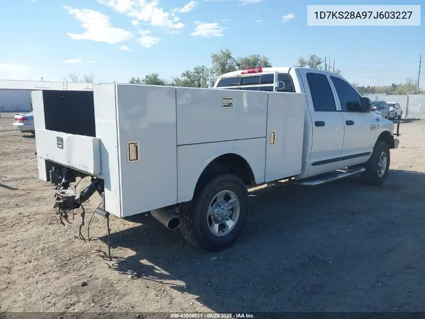 1D7KS28A97J603227 2007 Dodge Ram 2500 Slt/Sport