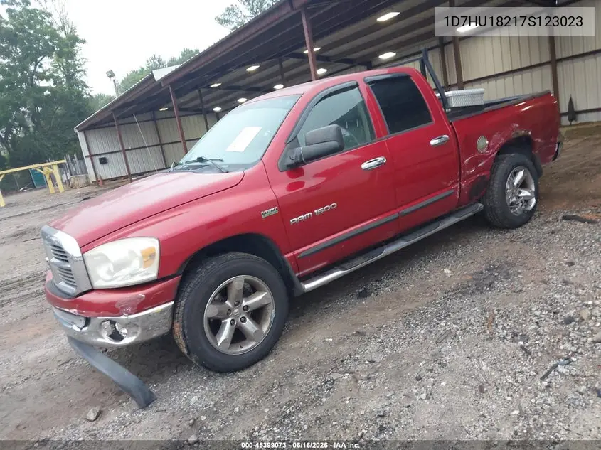 2007 Dodge Ram 1500 Slt/Trx4 Off Road/Sport VIN: 1D7HU18217S123023 Lot: 45399073