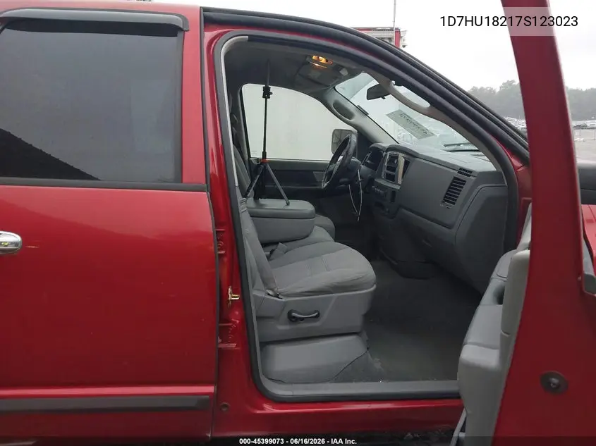 2007 Dodge Ram 1500 Slt/Trx4 Off Road/Sport VIN: 1D7HU18217S123023 Lot: 45399073