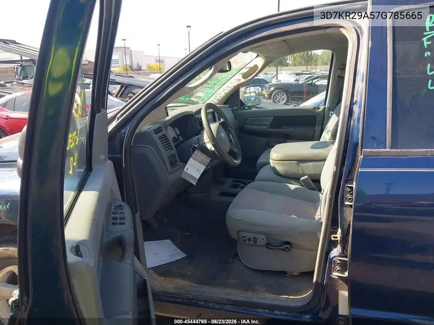2007 Dodge Ram 2500 Slt VIN: 3D7KR29A57G785665 Lot: 45444765