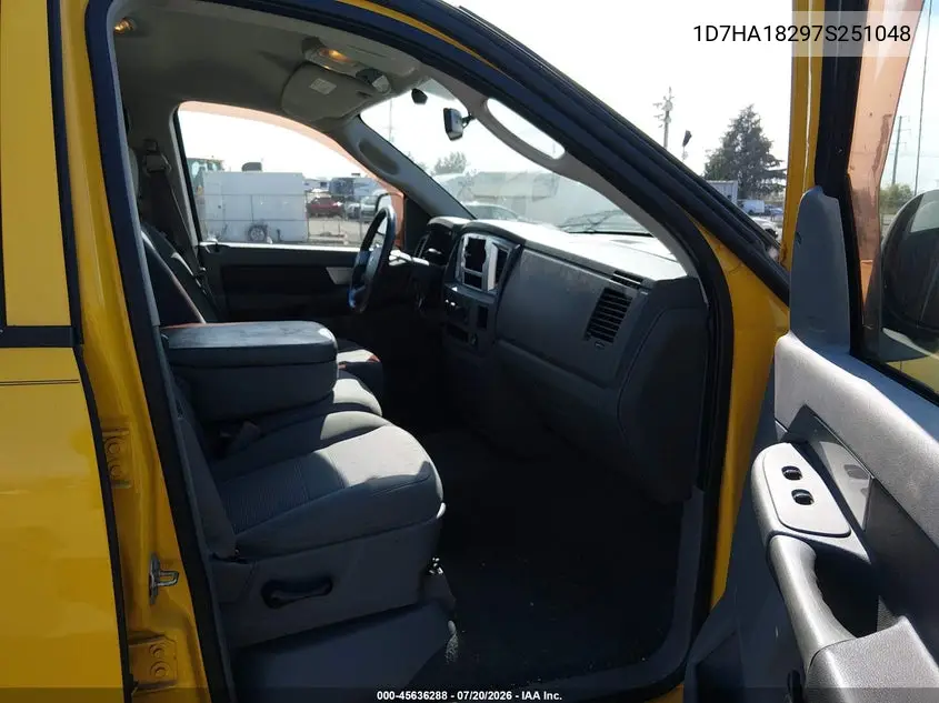 2007 Dodge Ram 1500 Slt VIN: 1D7HA18297S251048 Lot: 45636288