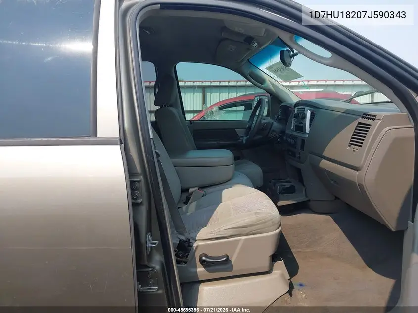 2007 Dodge Ram 1500 Slt/Trx4 Off Road/Sport VIN: 1D7HU18207J590343 Lot: 45655356