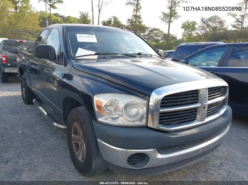 1D7HA18N08S520890 2008 Dodge Ram 1500 St/Sxt