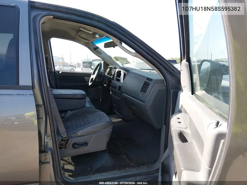 2008 Dodge Ram 1500 Slt VIN: 1D7HU18N58S595382 Lot: 45643195