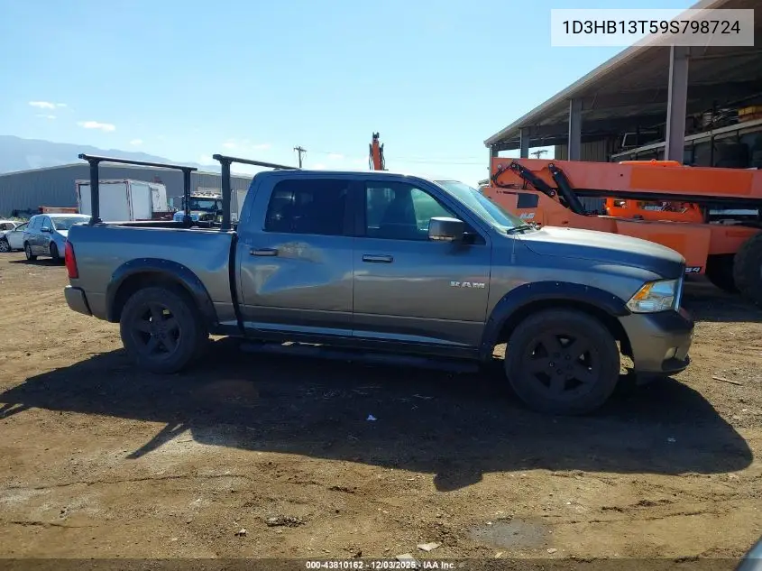 1D3HB13T59S798724 2009 Dodge Ram 1500 Slt/Sport/Trx
