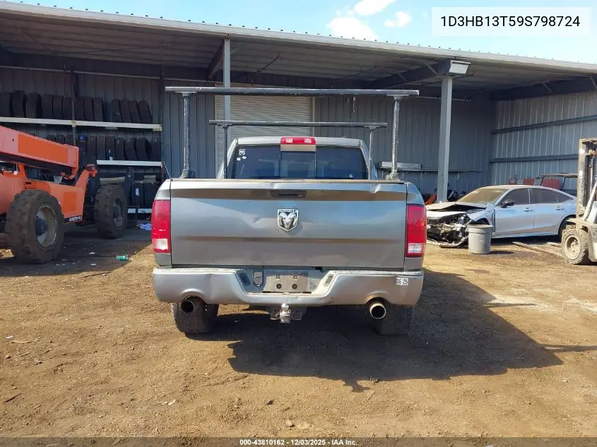 1D3HB13T59S798724 2009 Dodge Ram 1500 Slt/Sport/Trx