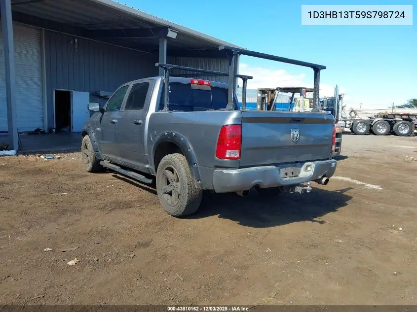 1D3HB13T59S798724 2009 Dodge Ram 1500 Slt/Sport/Trx