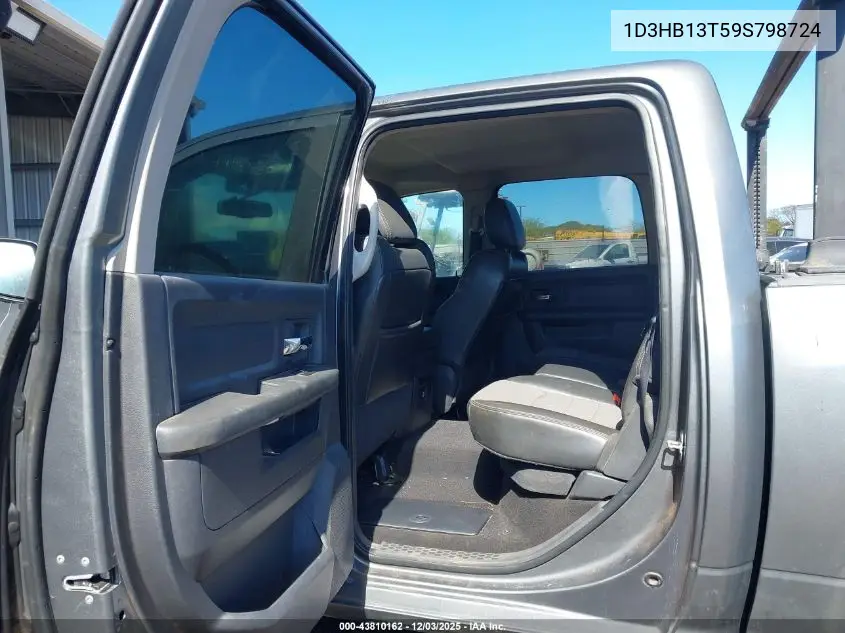 1D3HB13T59S798724 2009 Dodge Ram 1500 Slt/Sport/Trx