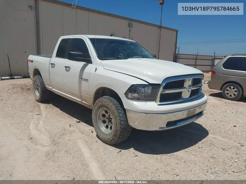 2009 Dodge Ram 1500 Slt/Sport/Trx VIN: 1D3HV18P79S784665 Lot: 45391052