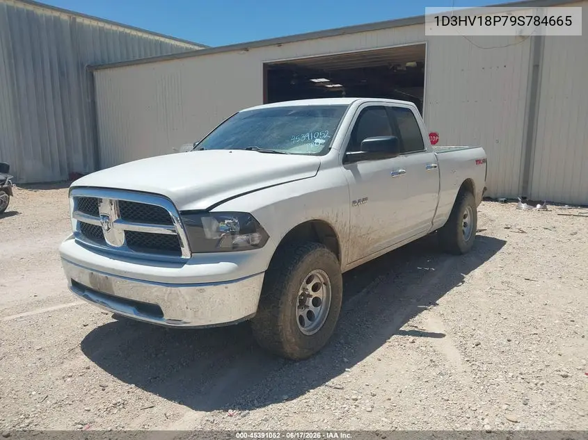 2009 Dodge Ram 1500 Slt/Sport/Trx VIN: 1D3HV18P79S784665 Lot: 45391052