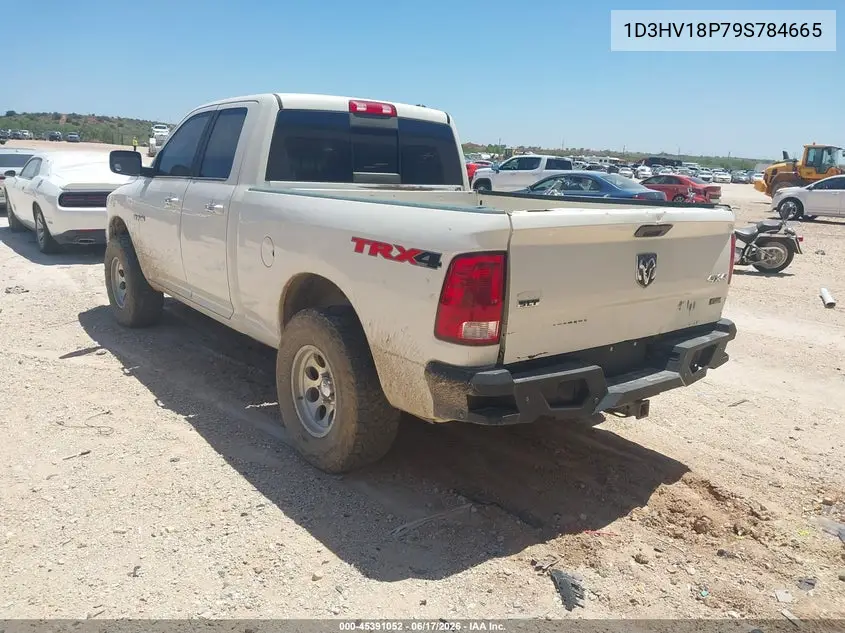 2009 Dodge Ram 1500 Slt/Sport/Trx VIN: 1D3HV18P79S784665 Lot: 45391052