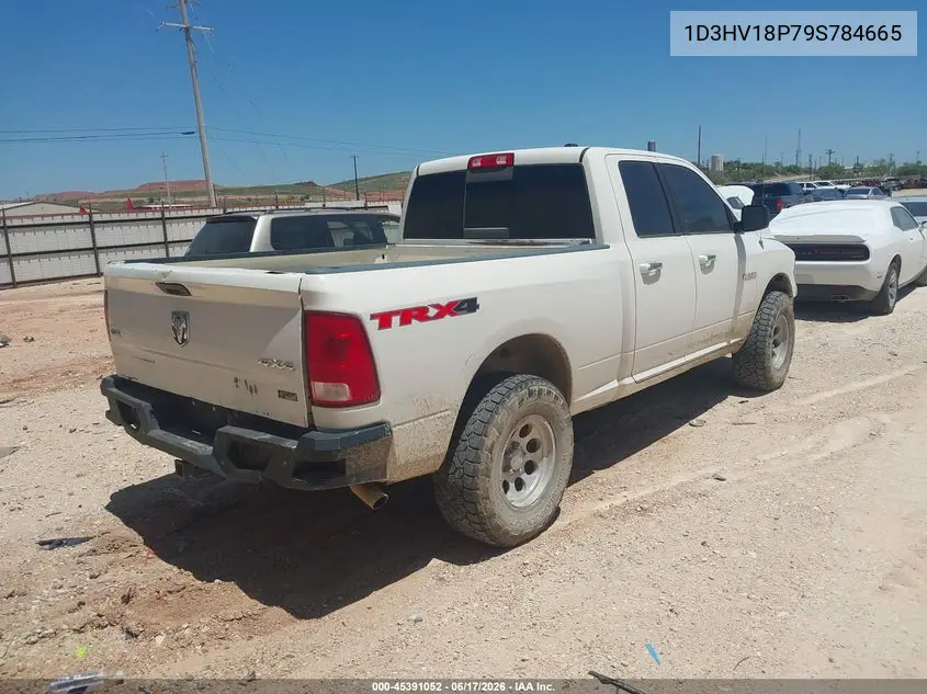 2009 Dodge Ram 1500 Slt/Sport/Trx VIN: 1D3HV18P79S784665 Lot: 45391052