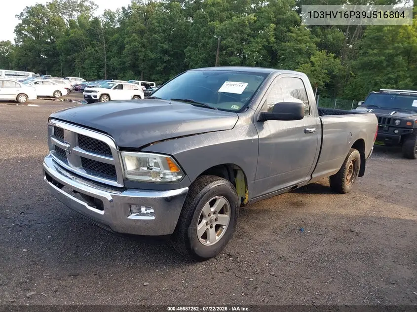 2009 Dodge Ram 1500 Slt/Trx VIN: 1D3HV16P39J516804 Lot: 45687262