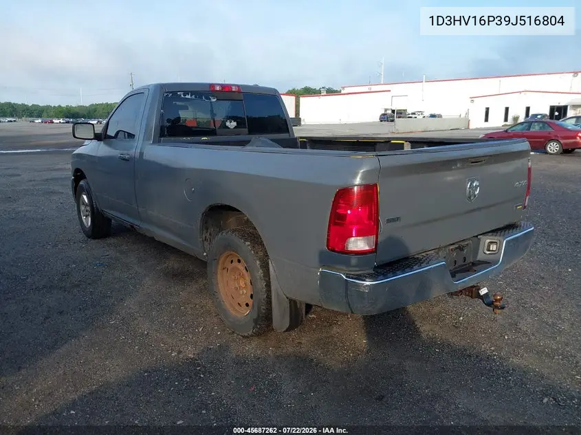 2009 Dodge Ram 1500 Slt/Trx VIN: 1D3HV16P39J516804 Lot: 45687262