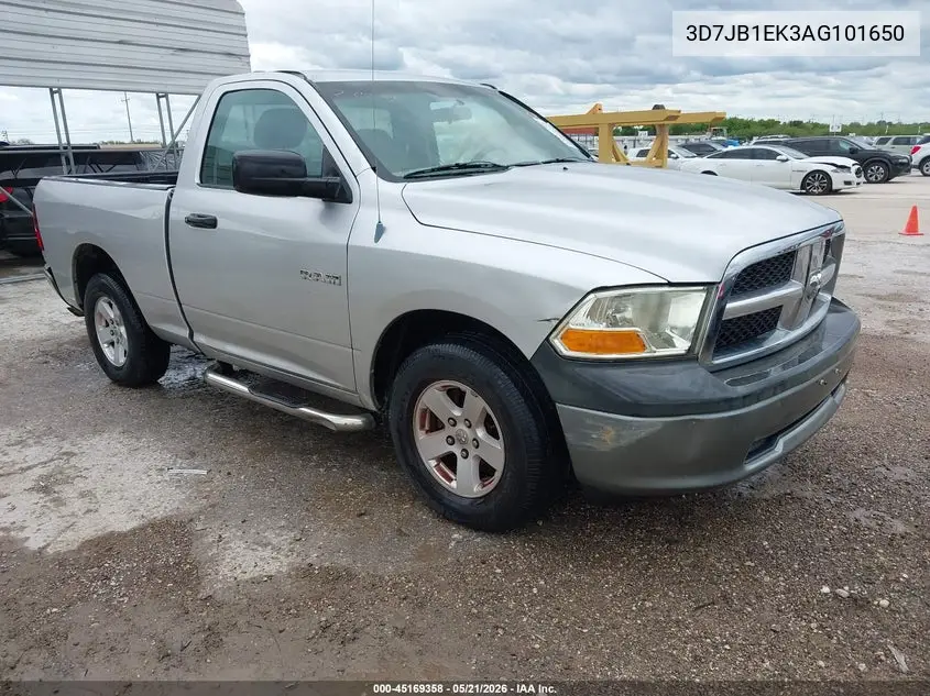 3D7JB1EK3AG101650 2010 Dodge Ram 1500 St