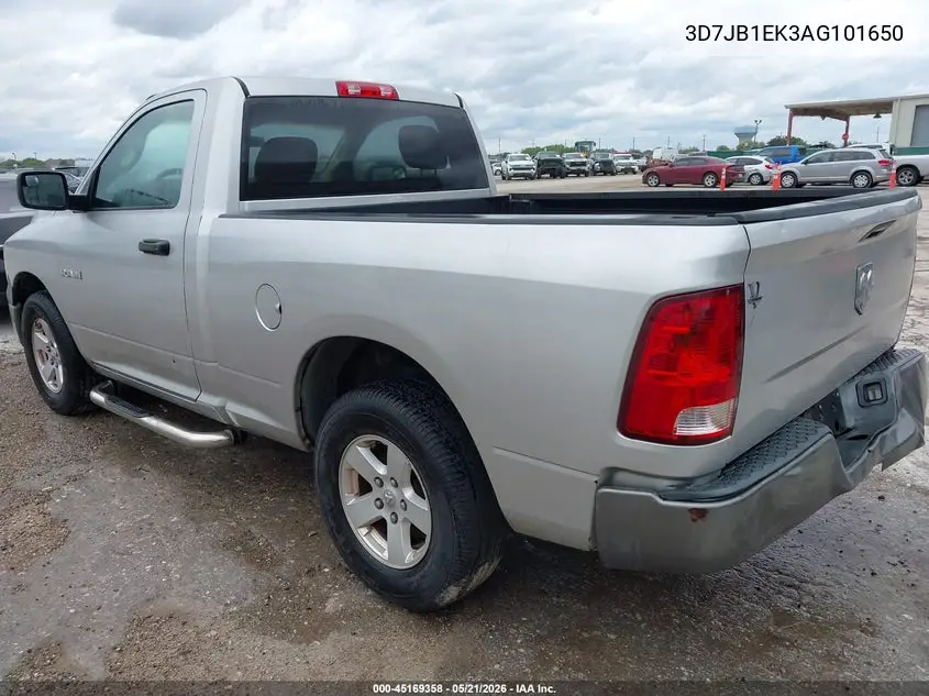 3D7JB1EK3AG101650 2010 Dodge Ram 1500 St