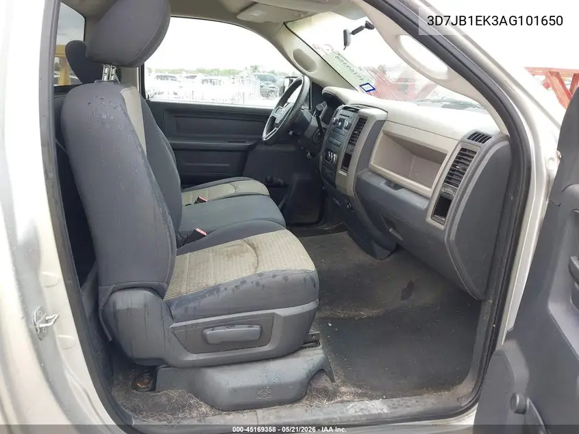 3D7JB1EK3AG101650 2010 Dodge Ram 1500 St