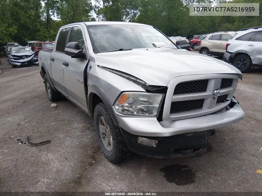 2010 Dodge Ram 1500 Slt/Sport/Trx VIN: 1D7RV1CT7AS216959 Lot: 45310038