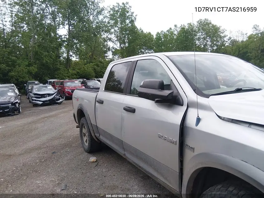 2010 Dodge Ram 1500 Slt/Sport/Trx VIN: 1D7RV1CT7AS216959 Lot: 45310038