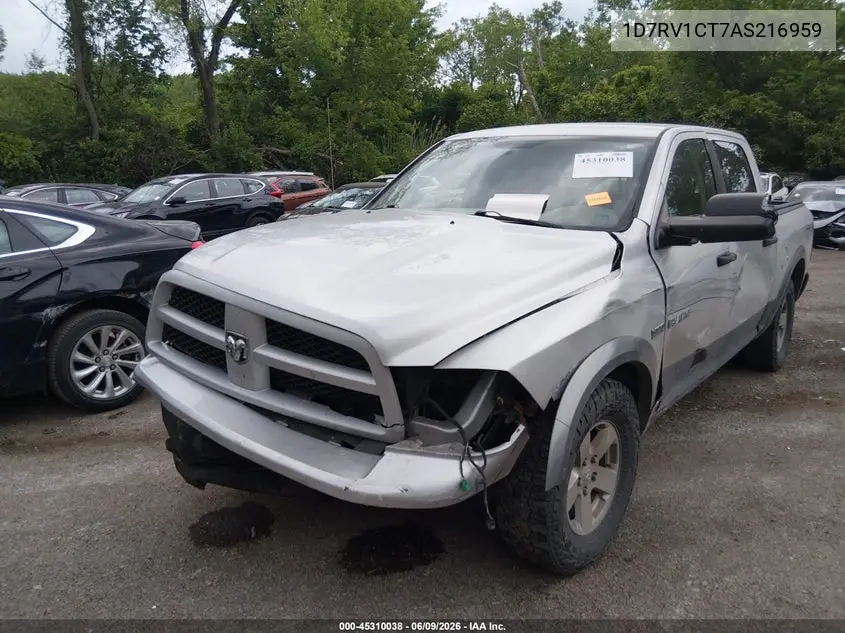 2010 Dodge Ram 1500 Slt/Sport/Trx VIN: 1D7RV1CT7AS216959 Lot: 45310038