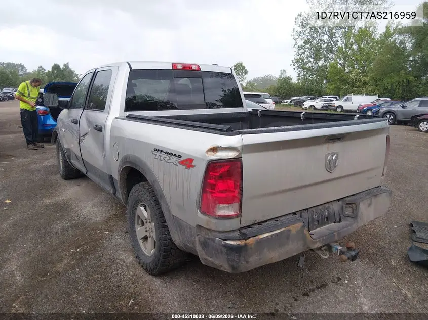 2010 Dodge Ram 1500 Slt/Sport/Trx VIN: 1D7RV1CT7AS216959 Lot: 45310038