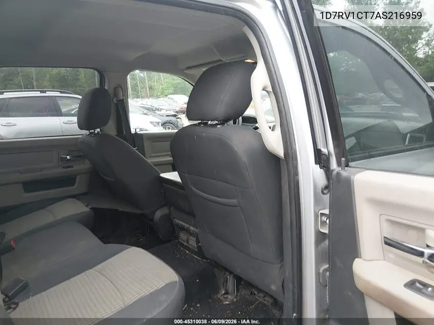 2010 Dodge Ram 1500 Slt/Sport/Trx VIN: 1D7RV1CT7AS216959 Lot: 45310038