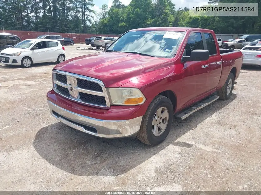 2010 Dodge Ram 1500 Slt/Sport/Trx VIN: 1D7RB1GP5AS214584 Lot: 45394058