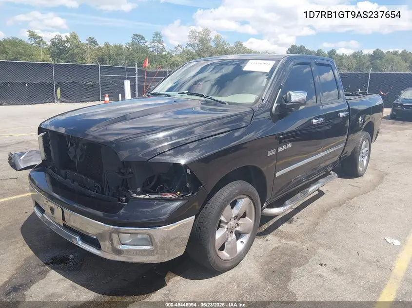 2010 Dodge Ram 1500 Slt/Sport/Trx VIN: 1D7RB1GT9AS237654 Lot: 45446994