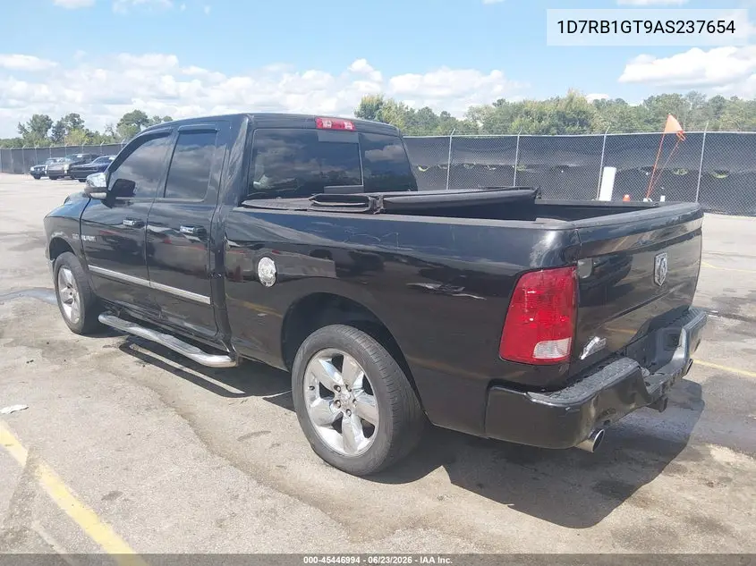 2010 Dodge Ram 1500 Slt/Sport/Trx VIN: 1D7RB1GT9AS237654 Lot: 45446994