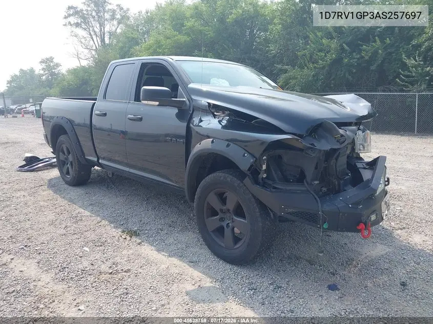 2010 Dodge Ram 1500 Slt/Sport/Trx VIN: 1D7RV1GP3AS257697 Lot: 45638759