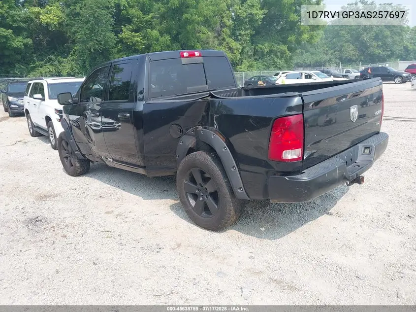 2010 Dodge Ram 1500 Slt/Sport/Trx VIN: 1D7RV1GP3AS257697 Lot: 45638759
