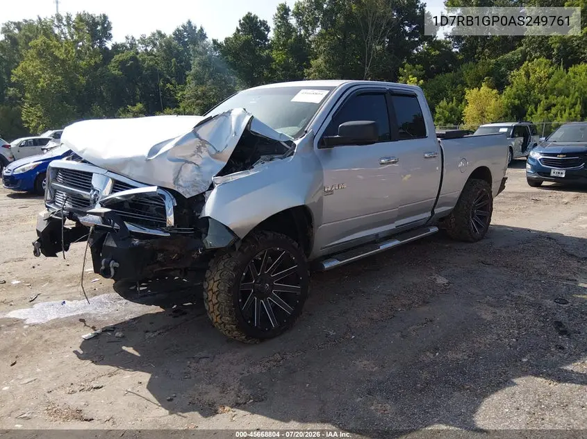 2010 Dodge Ram 1500 Slt/Sport/Trx VIN: 1D7RB1GP0AS249761 Lot: 45668804