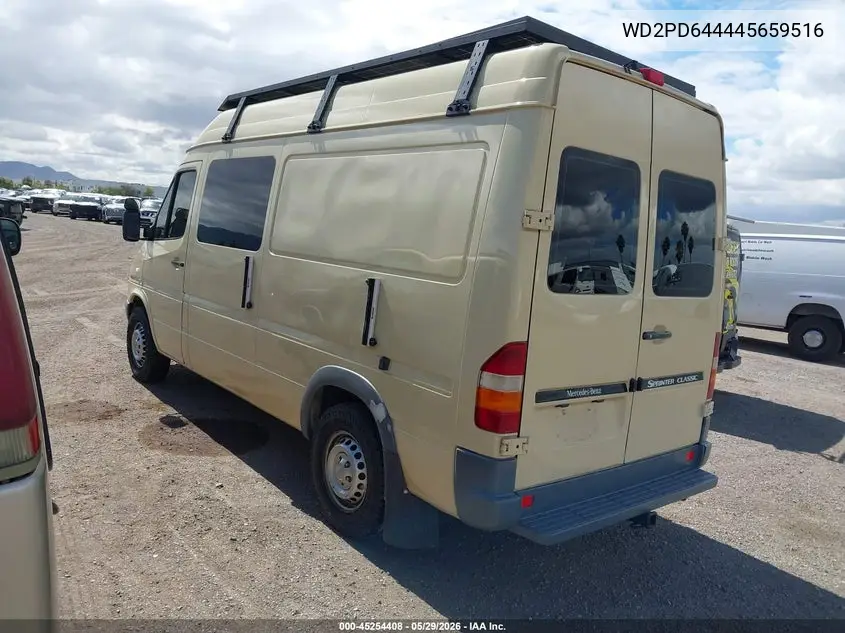 2004 Dodge Sprinter Van 2500 VIN: WD2PD644445659516 Lot: 45254408