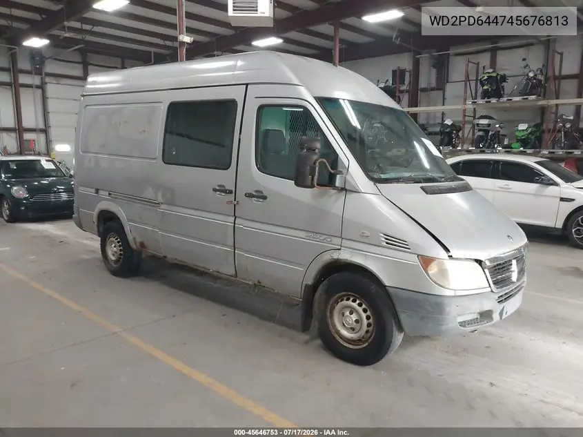 2004 Dodge Sprinter Van 2500 High Roof VIN: WD2PD644745676813 Lot: 45646753