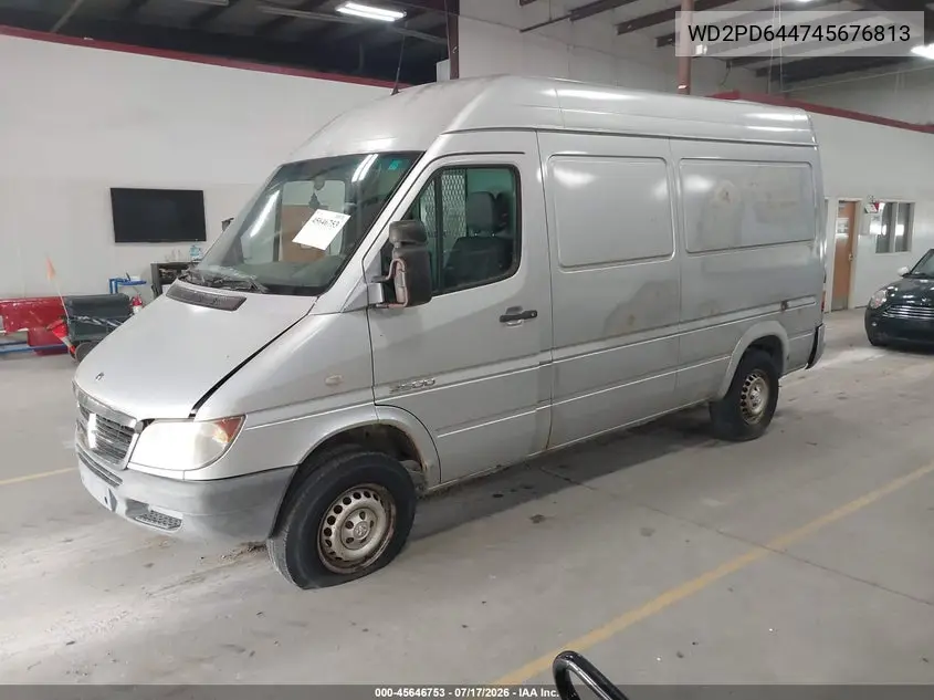2004 Dodge Sprinter Van 2500 High Roof VIN: WD2PD644745676813 Lot: 45646753